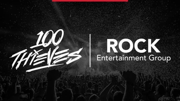 100 Thieves and Rock Entertainment Group announce commercial growth partnership