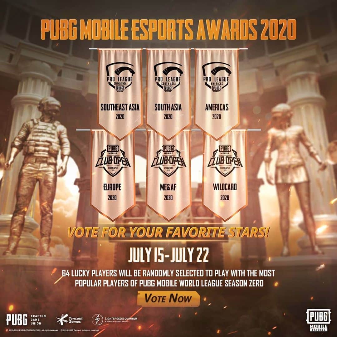 PUBG Mobile Esports Awards 2020 announced » TalkEsport