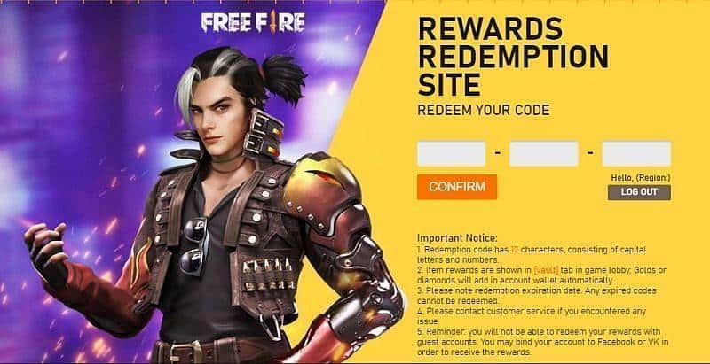 Free Fire Redeem Codes For November 2020: Full List Of ...