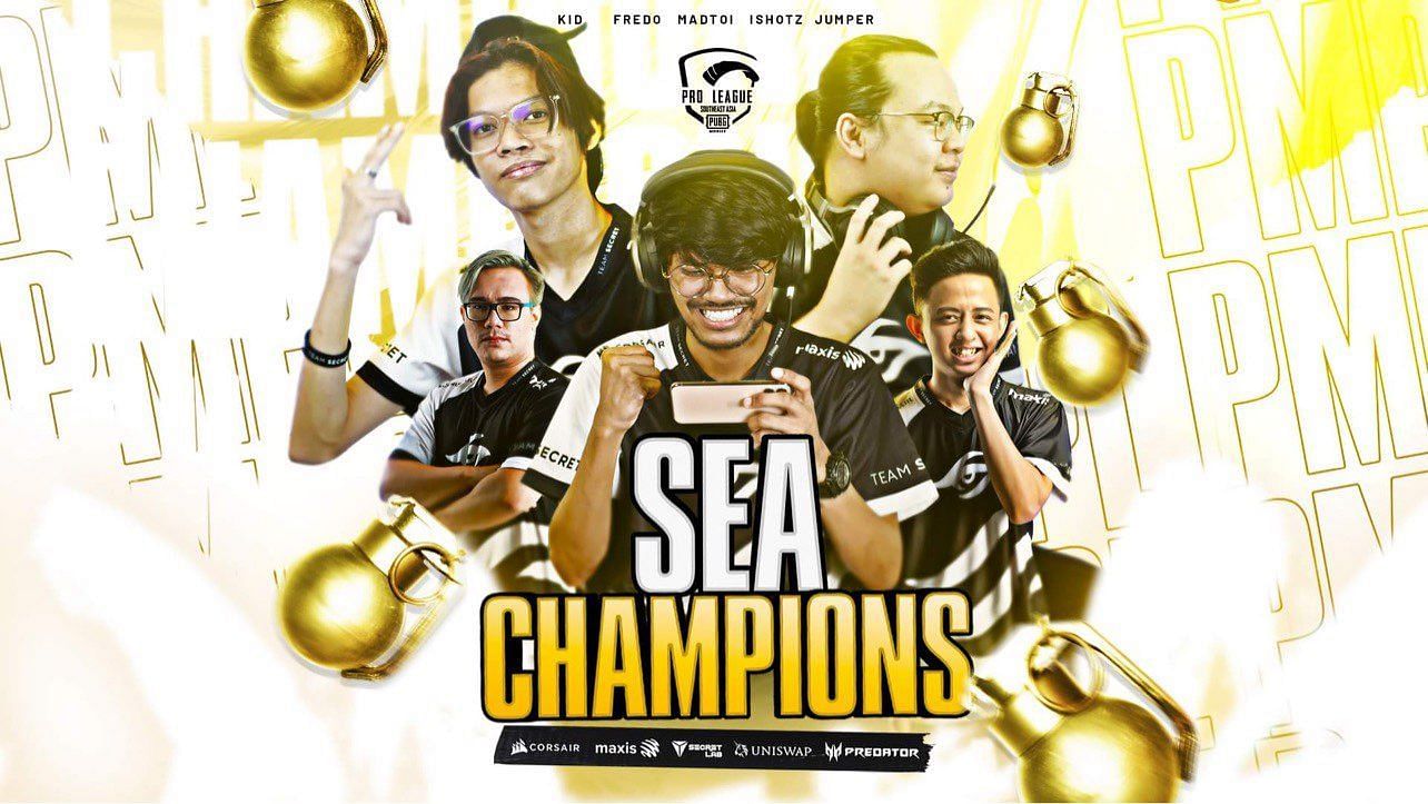Team Secret wins the PMPL SEA Championship Season 4 Finals