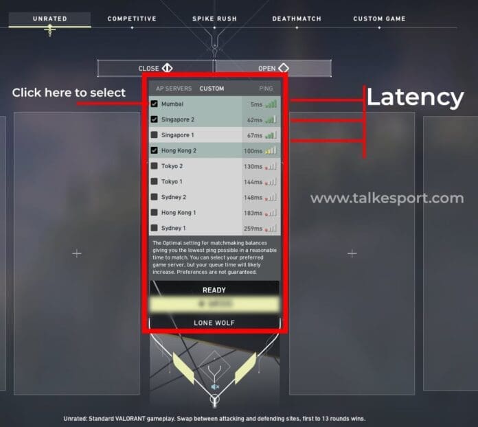 How to select servers in Valorant full guide inside