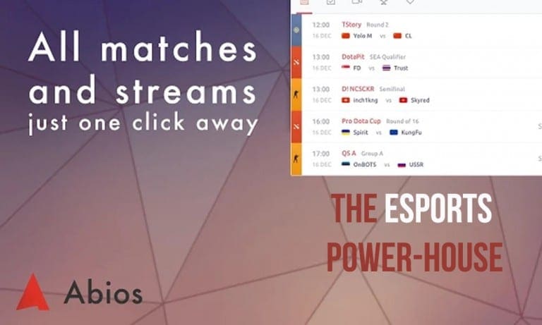 Abios Match Ticker Extension gets major updates