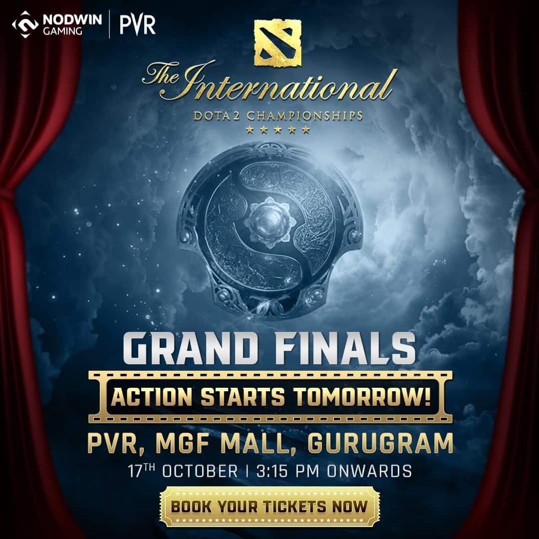 Nodwin Gaming to screen DOTA2 TI10 Finals at PVR Gurugram