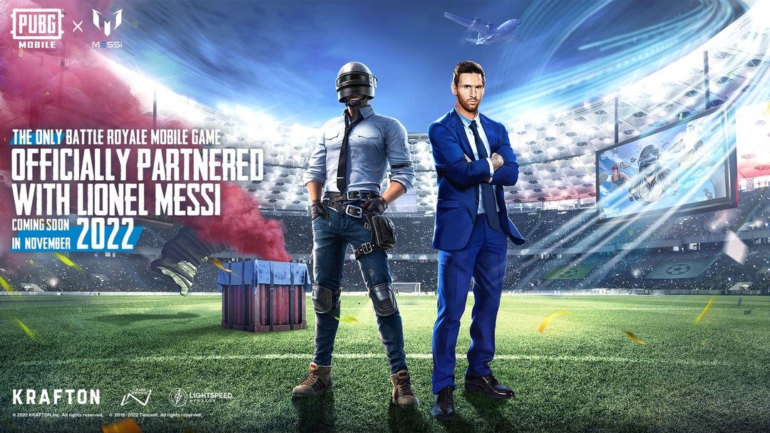 PUBG Mobile collaborates with Lionel Messi
