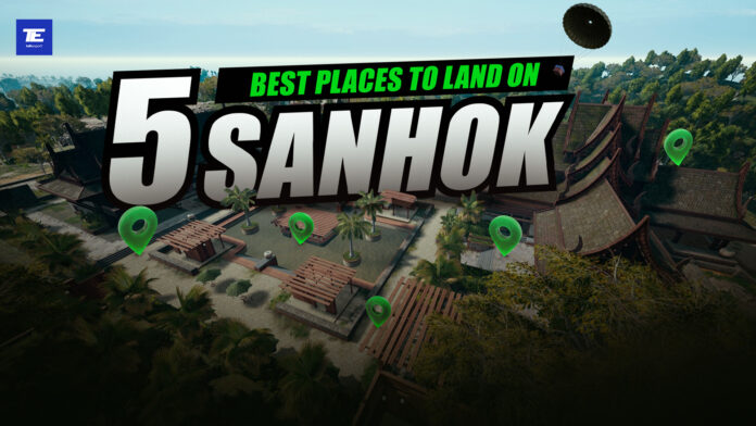 5 best places to land on sanhob bgmi