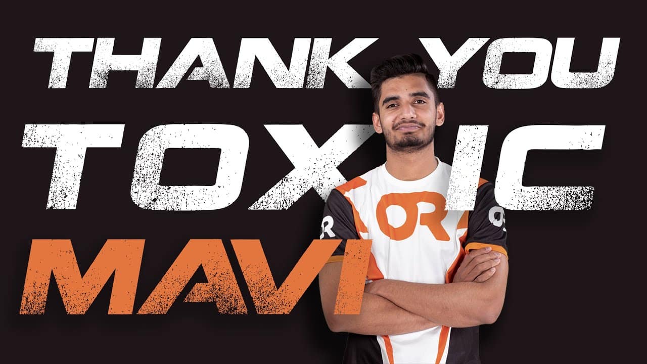 Mavi leaves Orange Rock Esports