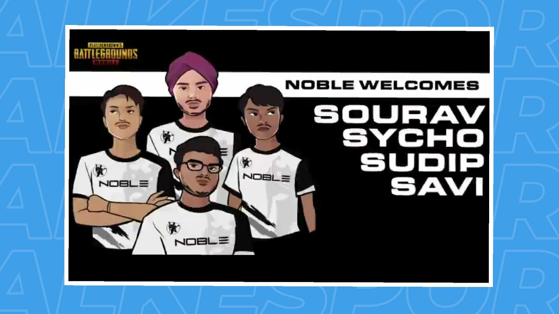 Noble Esports acquire a PUBG Mobile roster from India TalkEsport