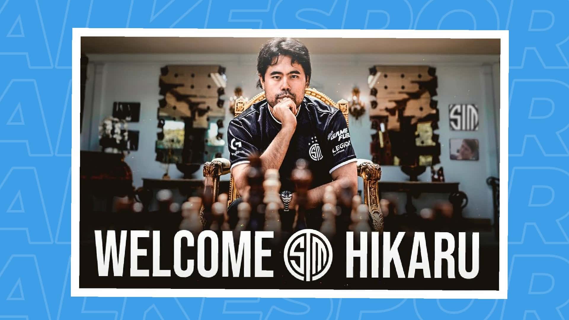 Esports giant TSM signs Hikaru Nakamura, its first pro chess player - The  Verge