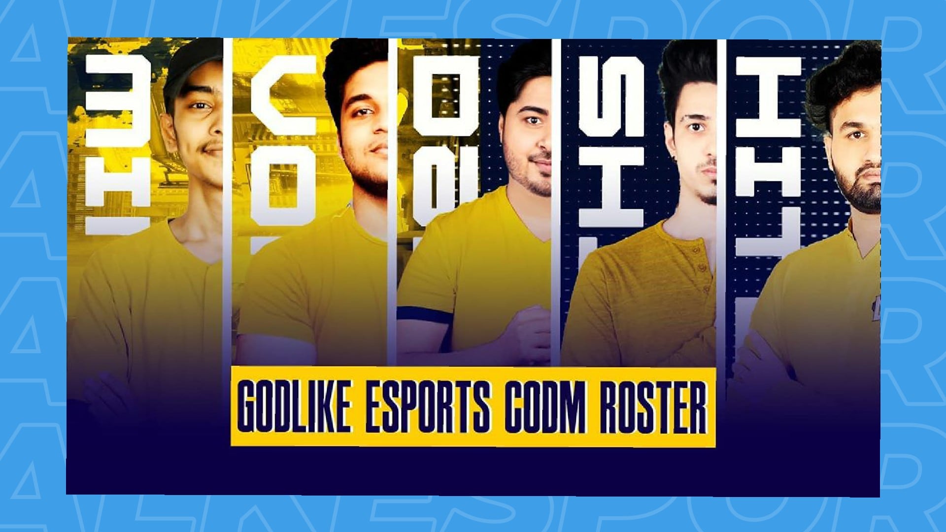 God Like Esports Cod GodLike reveals their COD Mobile squad
