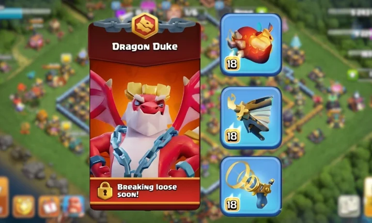 LEAKED: Full Details on the Upcoming Clash of Clans Dragon Duke Event