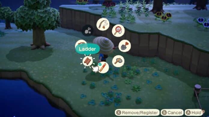 animal crossing ladder