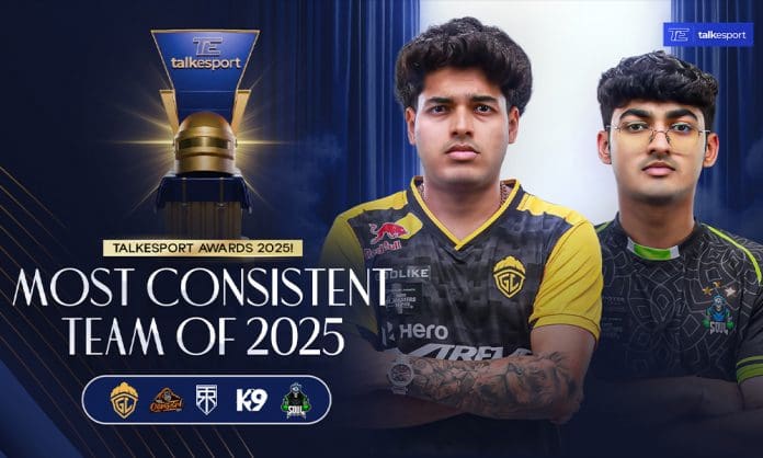 TalkEsport Awards 2025: Most Consistent Team of 2025 Revealed