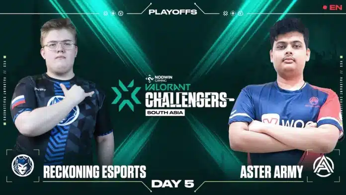 Aster Army vs Reckoning VCL SA