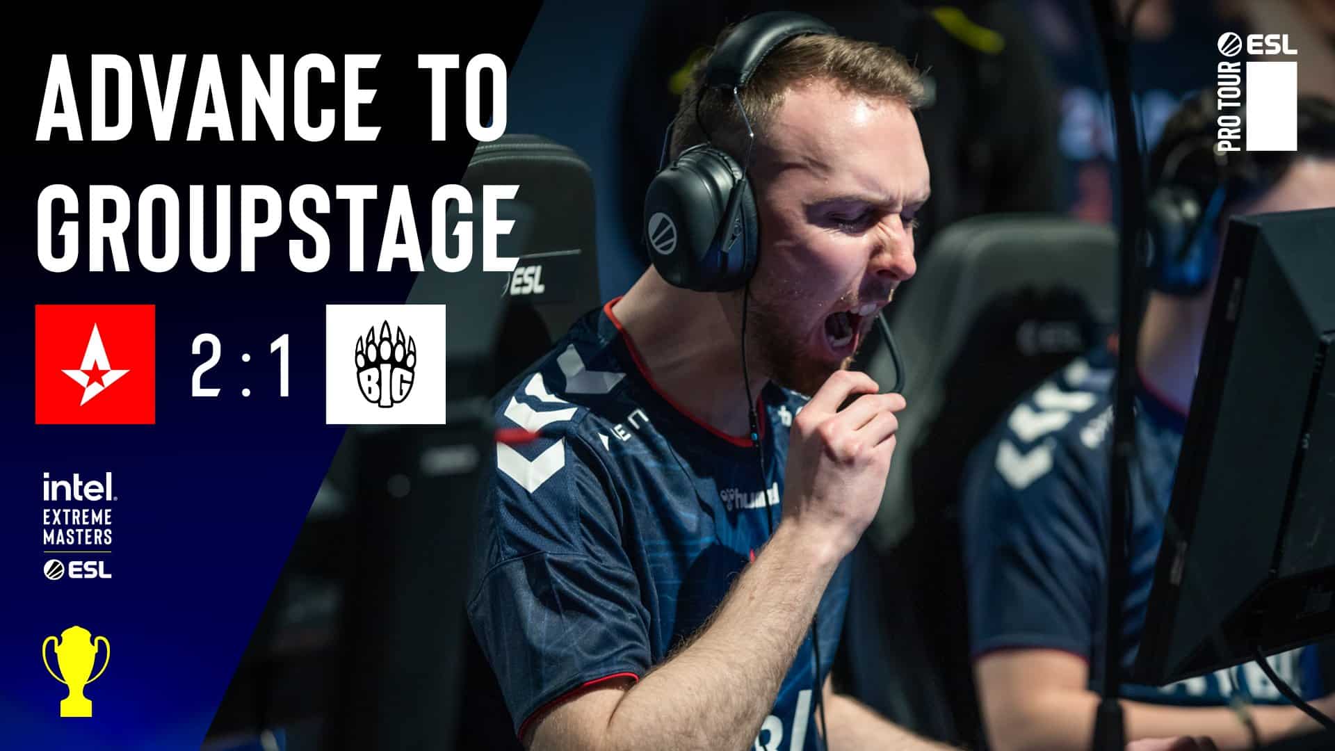 Astralis Secure IEM Katowice 2022 Berth Over BIG