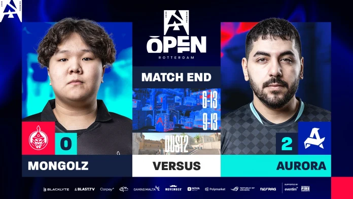 Aurora Reaches BLAST Open Rotterdamn Semi-Finals