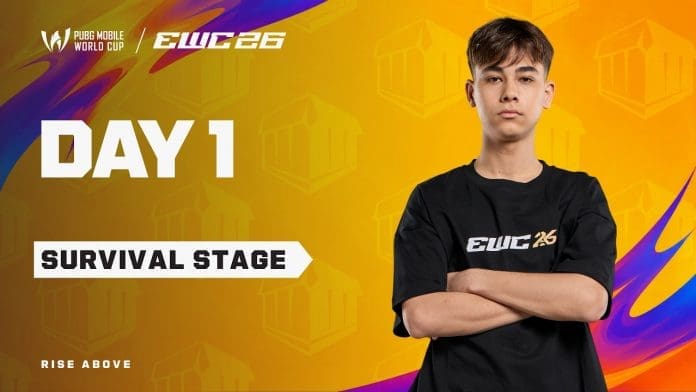 Live PMWC 2026 Points Table Day 1 Survival Stage: Check EWC PUBG Mobile Standings