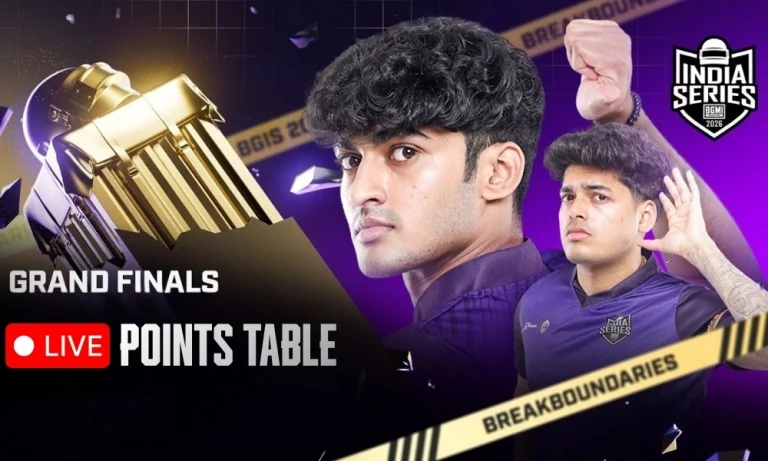 🔴 BGIS 2026 Points Table: Live Grand Finals Rankings
