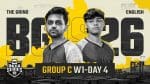 BGIS 2026 The Grind Day 4 Overall Standings and Highlights