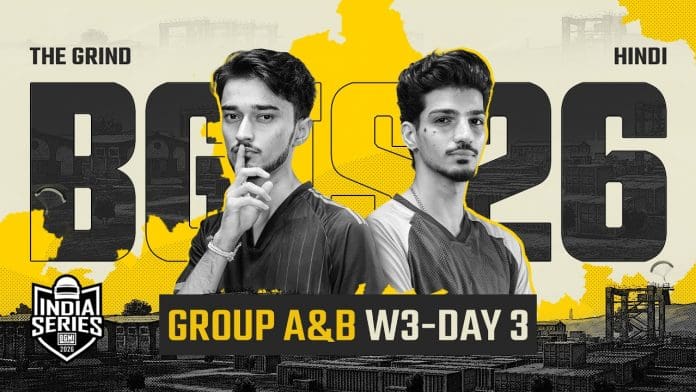 BGIS 2026 THE GRIND Week 3 Day 3: Match Timings, Teams, and More