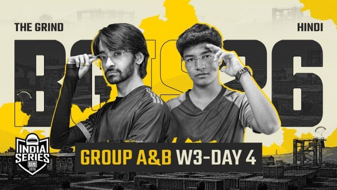 BGIS 2026 THE GRIND Week 3 Day 4 Match Timings, Teams, and More