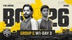 BGIS 2026 The Grind Day 3 Overall Standings and Highlights
