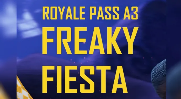 BGMI A3 Royale Pass Freaky Fiesta