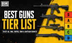 BGMI Best Guns Tier
