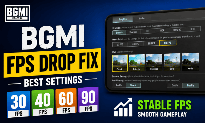 BGMI FPS Drop Fix