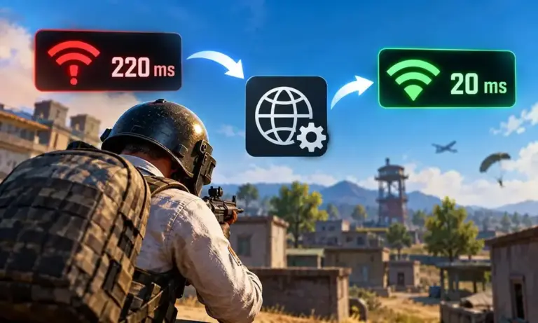 BGMI High Ping Fix: Best DNS and Network Settings
