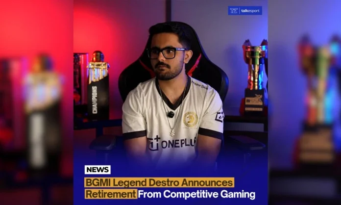BGMI Star Player Destro Retires After Six Years
