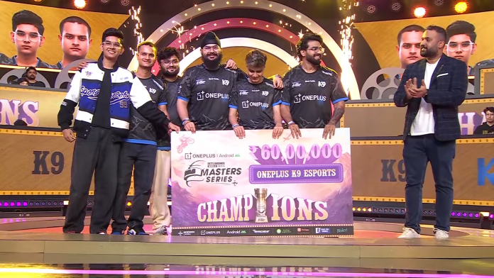 BGMS Season 4 Winners K9 Esports