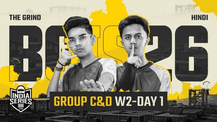 BMIS 2026 THE GRIND Week 2 Day 1: Match Timings, Teams, Maps, and More