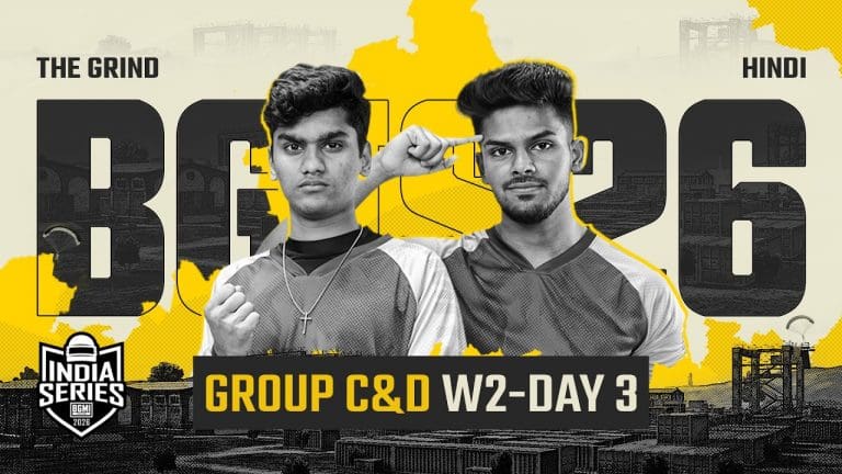 BGIS 2026 THE GRIND Week 2 Day 3: Match Timings, Teams, Maps, Streaming, and More