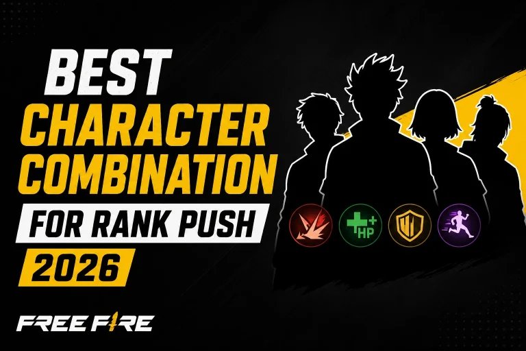 Best Free Fire Character Combination for Rank Push (2026)