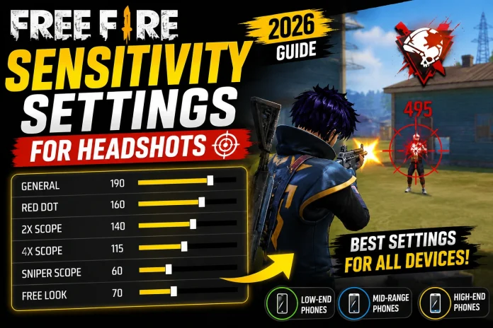 Best Free Fire Sensitivity Settings for Headshots