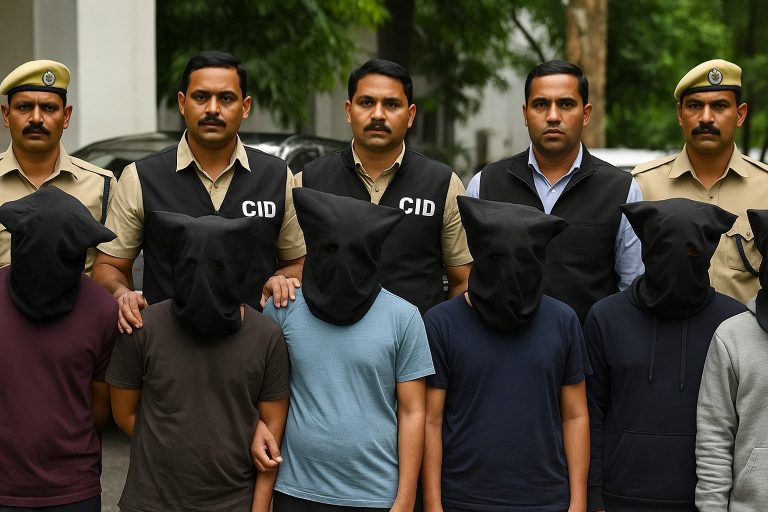 CID Busts ₹2 Crore BGMI Scam: Seven Arrested in Multi-State Instagram Fraud