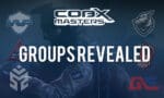 Groups for COBX Masters CSGO have been revealed