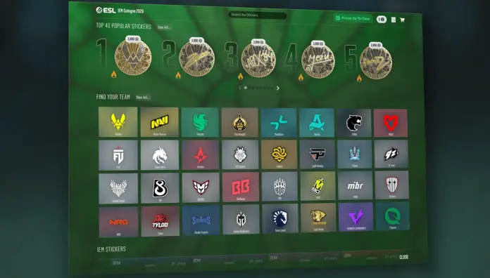 CS2 Cologne Major Sticker Shop Closes Next Week