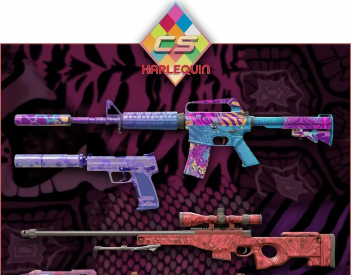 CS2 Harlequin Collection Skins Revealed