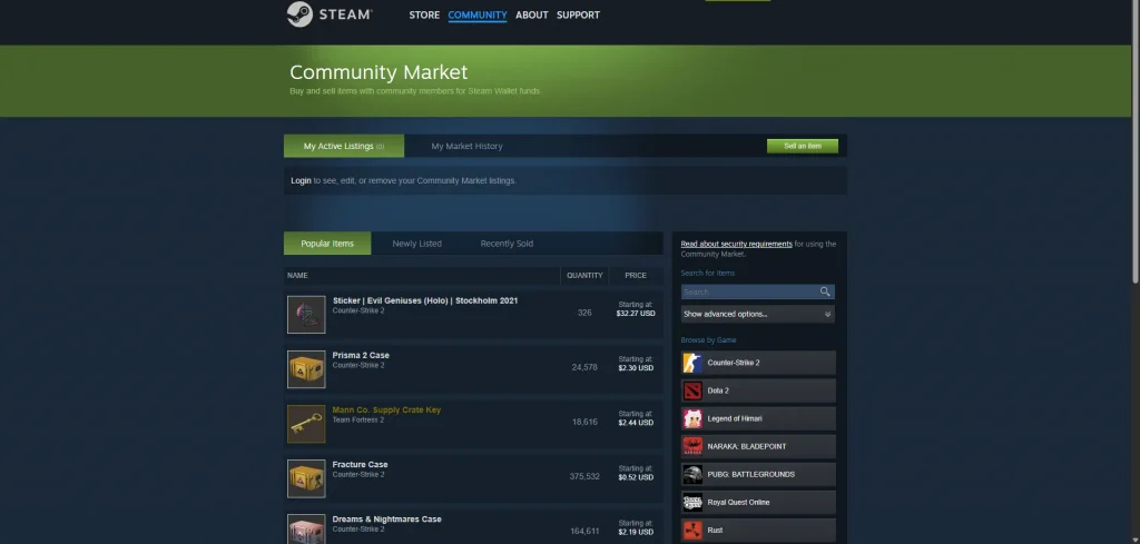 CS2 Infrastructure and Trust