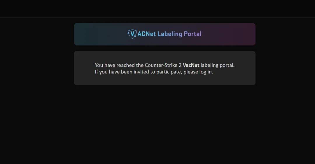 Cheaters Have Started Targeting CS2 VACNet Labeling Portal With Bots