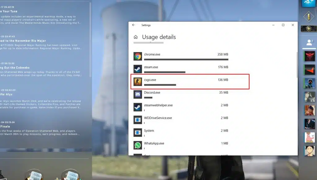How much data does CSGO Competitive Game consumes » TalkEsport