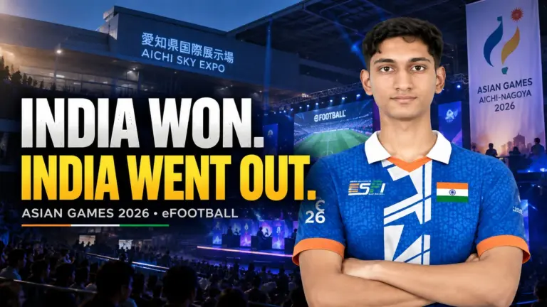 What Happened to India’s eFootball Team at Asian Games 2026? Bizarre Exit Explained