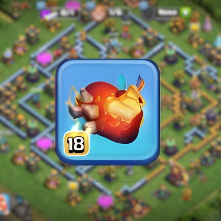 Clash of Clans Dragon Duke Heart of Fire Equipment