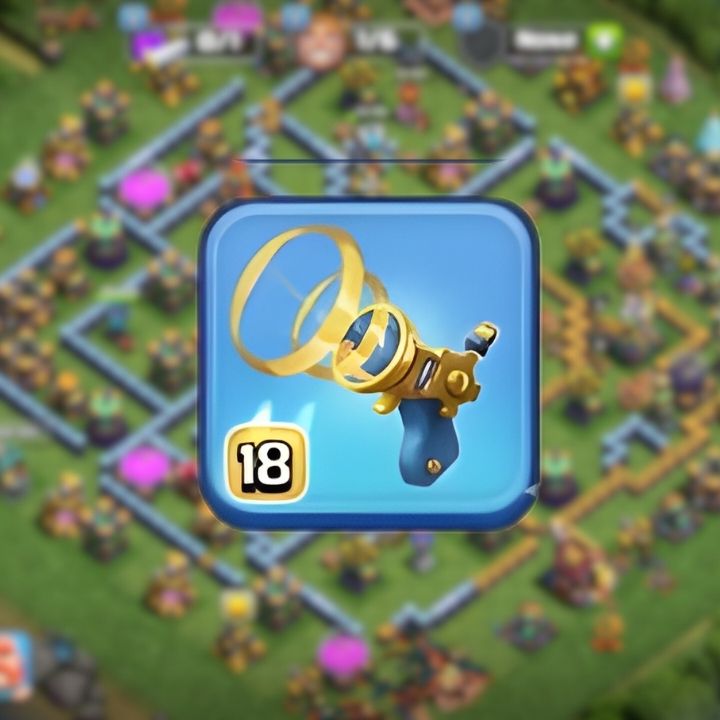 Clash of Clans Dragon Duke FShock Blast Equipment