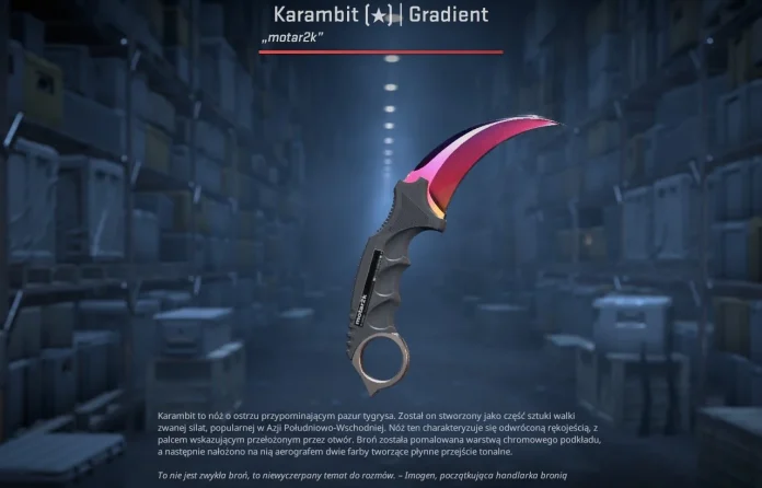 Counter-Strike Legend PashaBiceps Sells Iconic Knife for $21,000