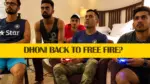 MS Dhoni Shoots, Free Fire Players as Fresh India Activity Emerges