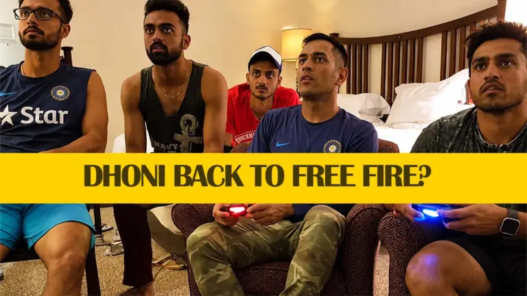 MS Dhoni Shoots, Free Fire Players as Fresh India Activity Emerges