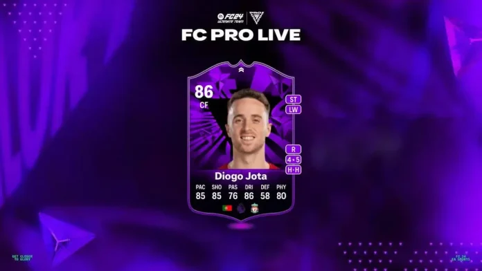 Diogo Jota FC Pro Live EA FC 24