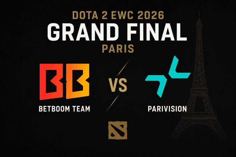 Dota 2 EWC 2026 Grand Final: Who Will Become Champion in Paris?